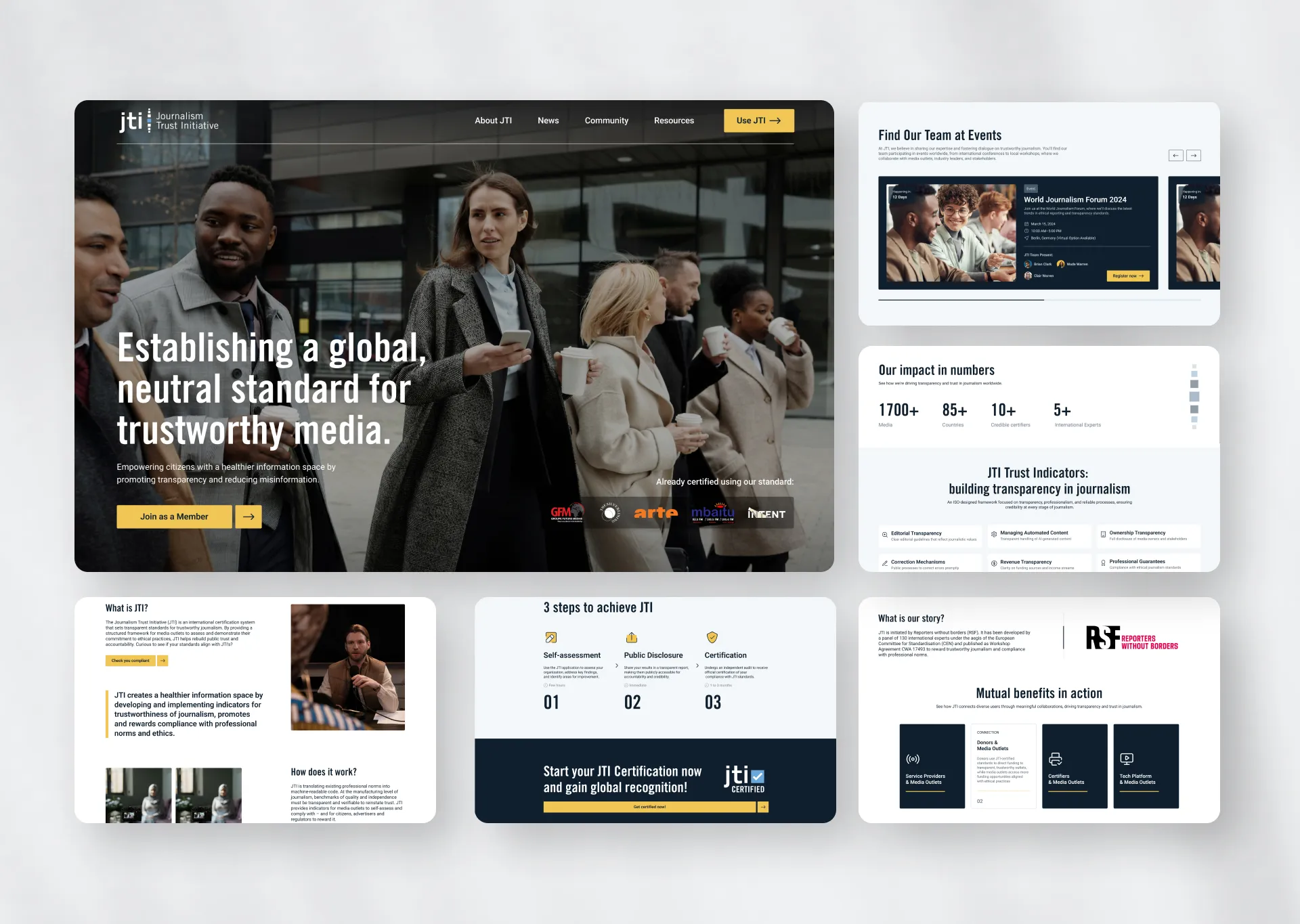 Journalism Trust Initiative Full Redesign cover